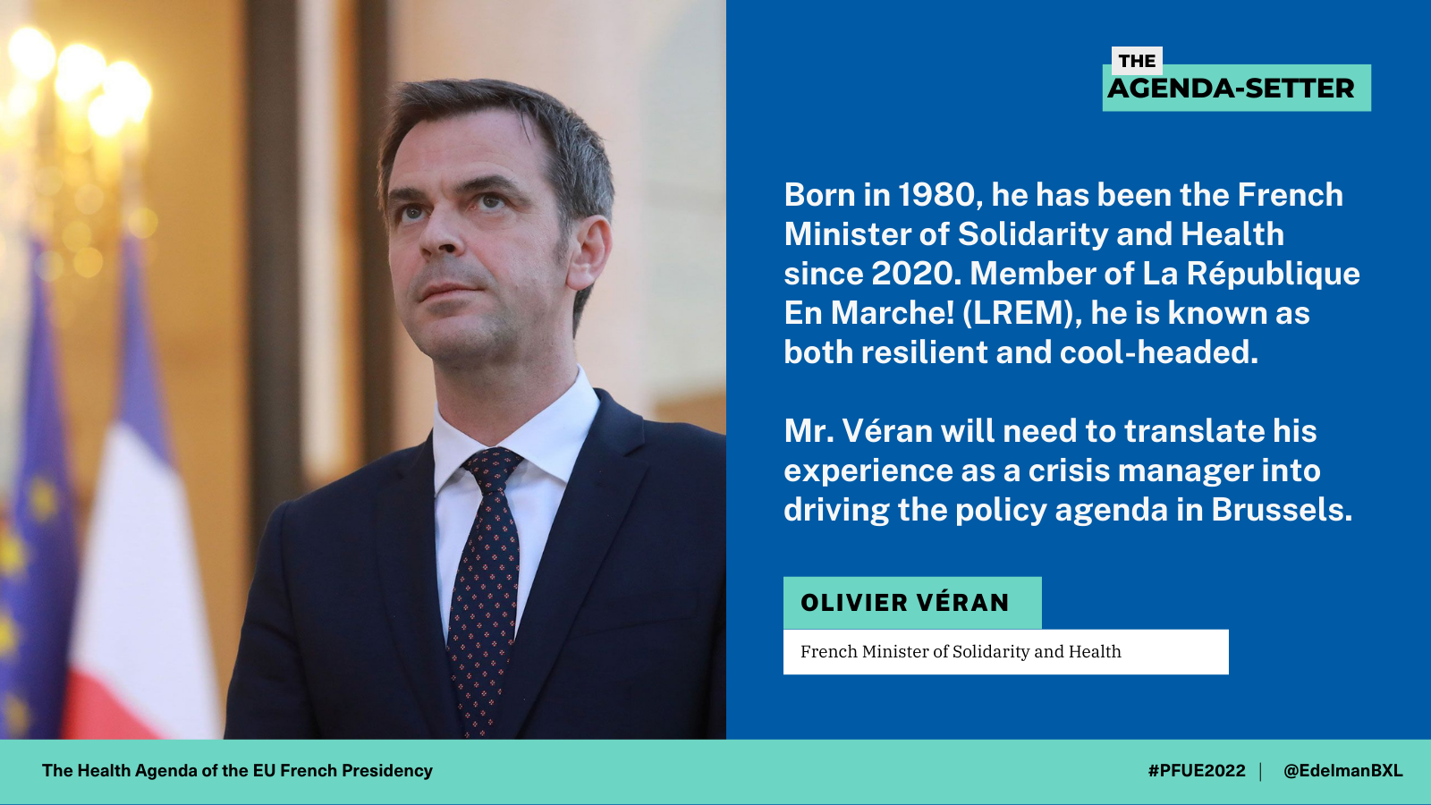 Olivier Véran - French Minister Health